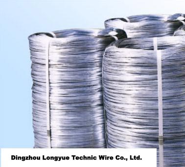 Hot dipped galvanized wire